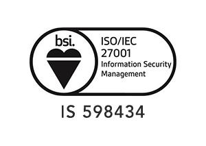 BSI ISO/IEC27001 Infomation security Managment Bellrock Accreditations