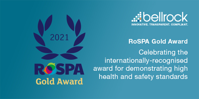 Bellrock awarded RoSPA Gold Award